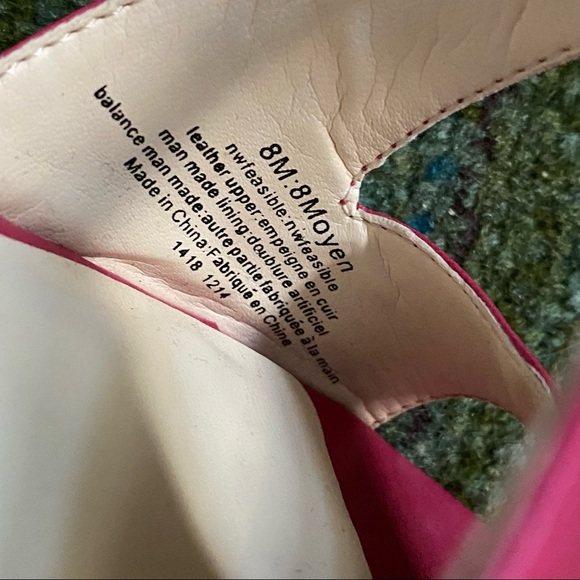 Nine West Pink Strappy High Heel Sandals - Picture 8 of 8